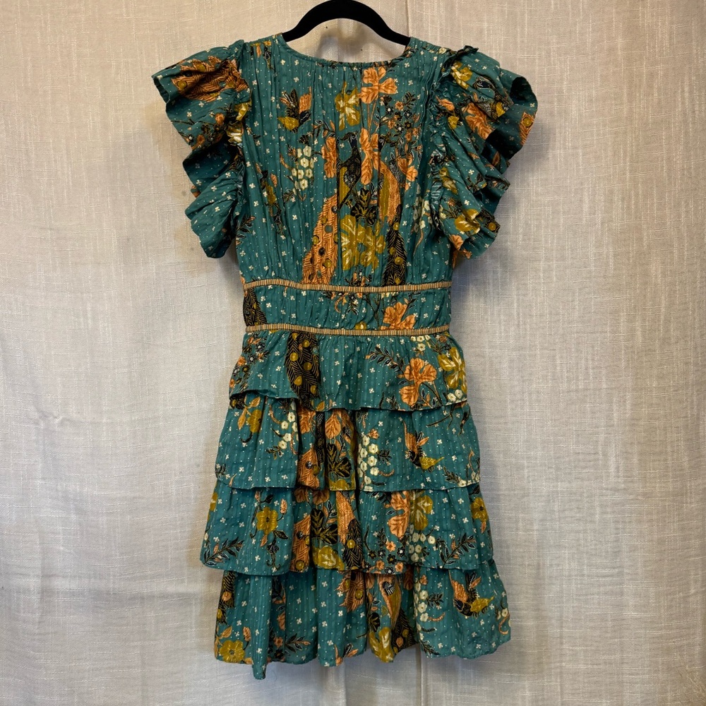 Ulla Johnson Marni Dress in Hummingbird Size 0 - Picture 10 of 14